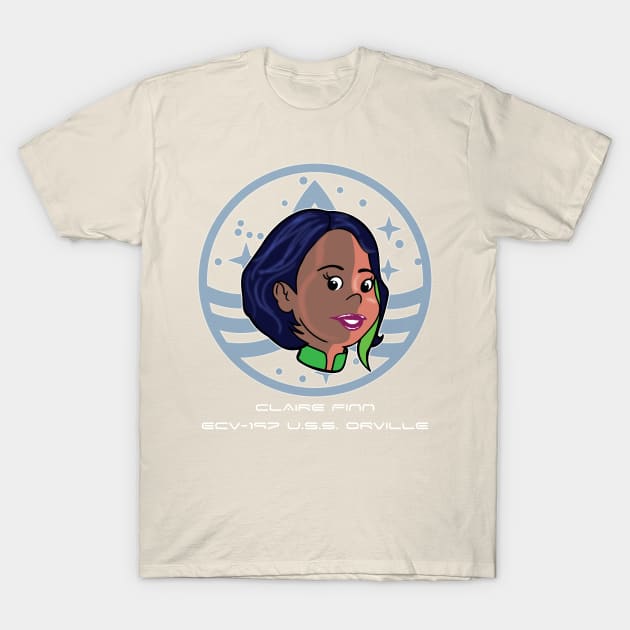 CLAIRE FINN T-Shirt by KARMADESIGNER T-SHIRT SHOP